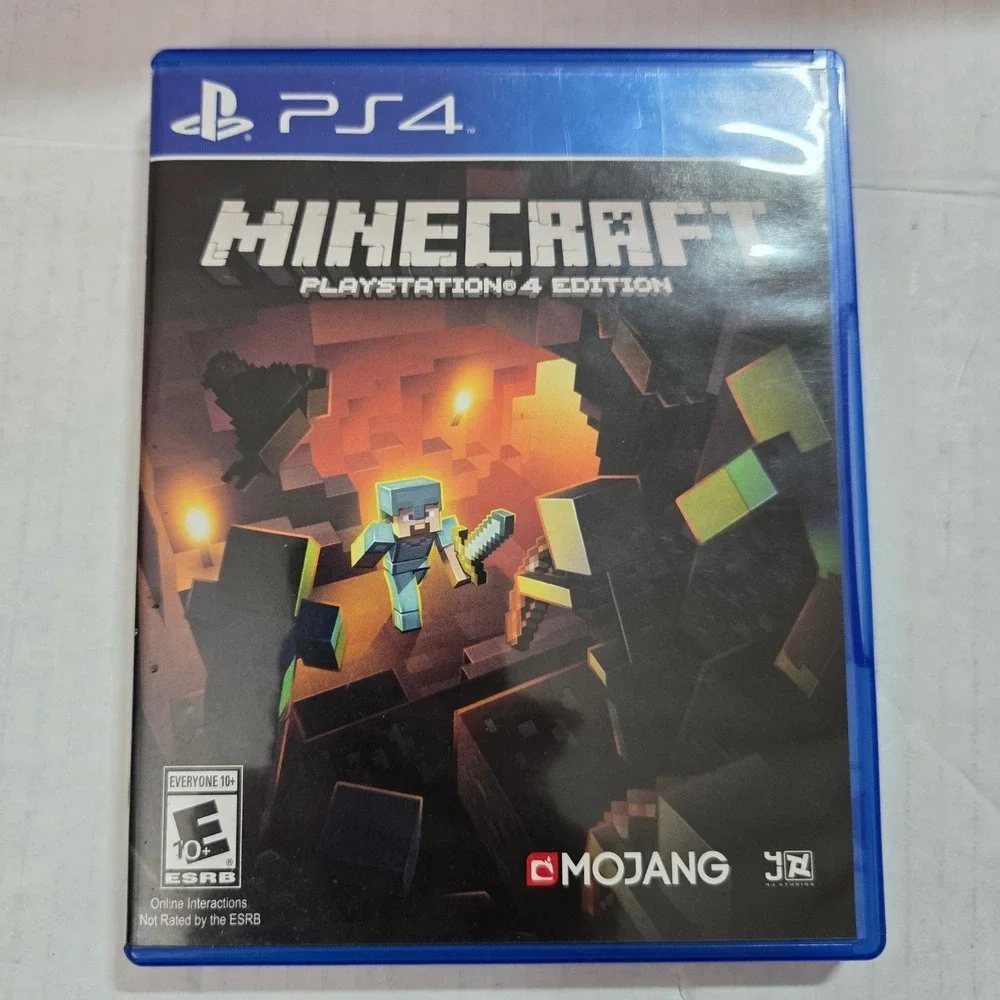 Minecraft PlayStation 4 Edition PS4 Game CIB Mojang Sony Tested Works